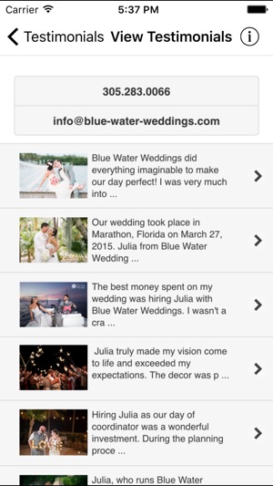 Blue Water Weddings(圖5)-速報App