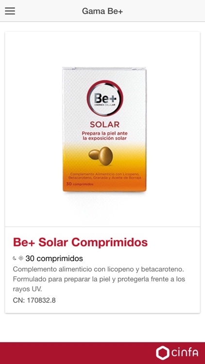 Be+ Fotoprotección