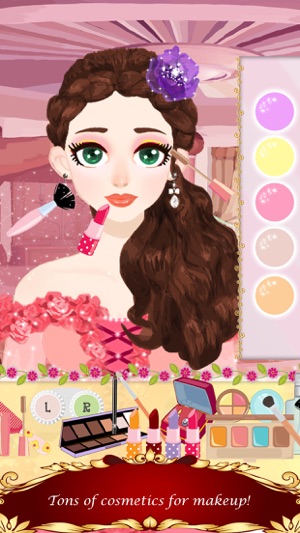 Princess Story - Royal Makeup and Dress Up Salon Game for Gi(圖2)-速報App