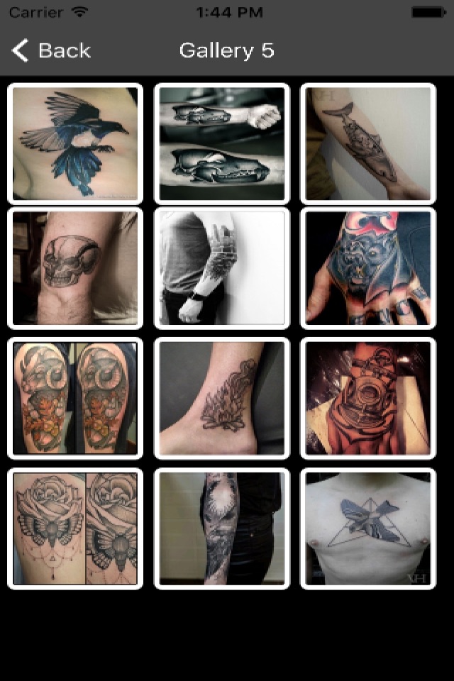 Sample Tattoo Gallery screenshot 3