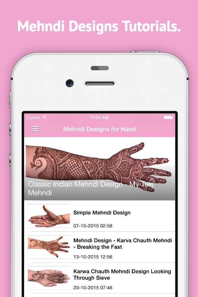 Mehndi & Nail Art Tutorials. screenshot 2