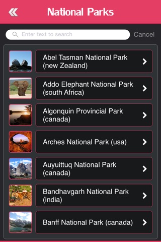 Most Beautiful National Parks of the World screenshot 3