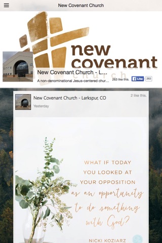 New Covenant Church Larkspur screenshot 2