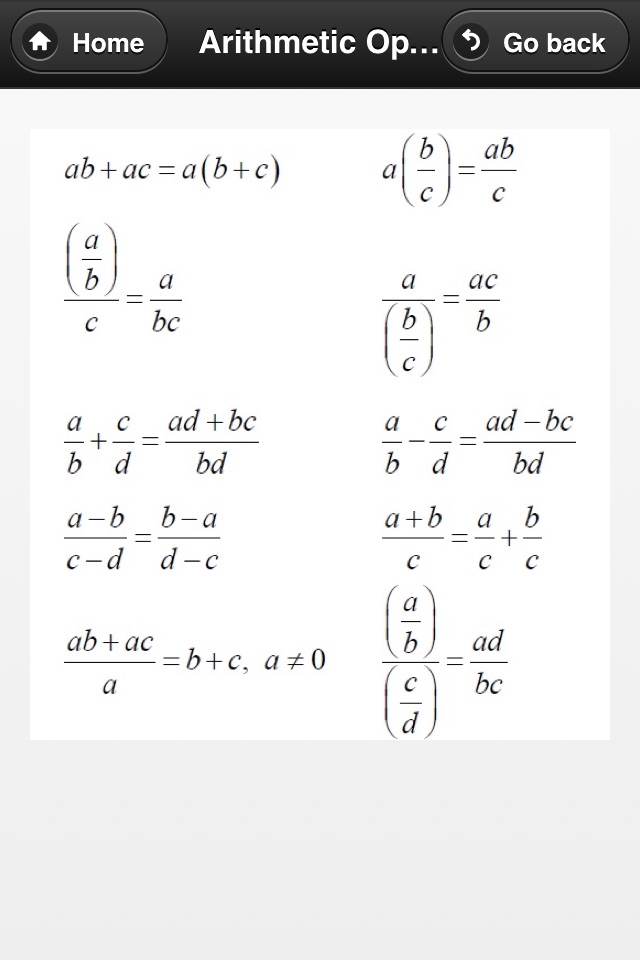 All Maths Formulas Pro Guide screenshot 4