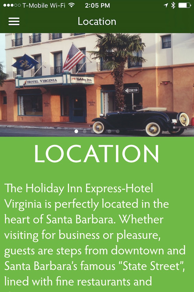 Holiday Inn Express Santa Barbara screenshot 3