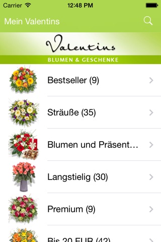 Blumen & Geschenke screenshot 2