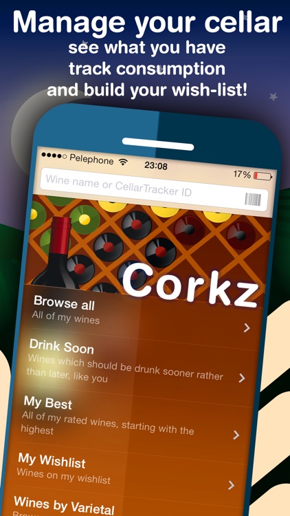 Corkz - Wine Reviews, Database, Cellar Management
