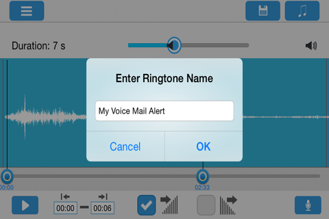 Ringtone Maker - Record Your Voice and Import Music Your Library screenshot 3