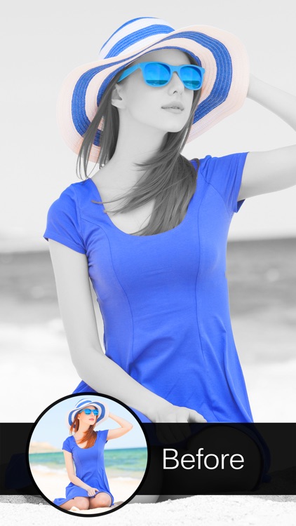 Selective Color Effect - Photo Editor with Black & White and Grayscale Splash Effects App screenshot-4