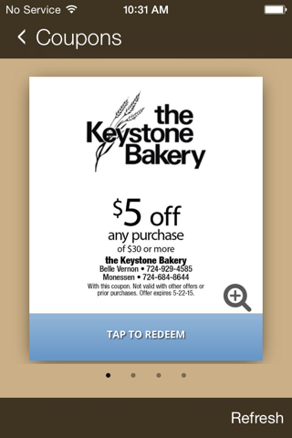 Keystone Bakery screenshot 2