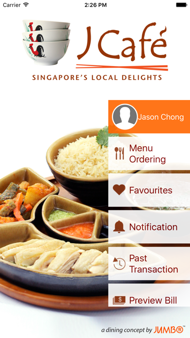 How to cancel & delete J Café – Order Food Online from iphone & ipad 1