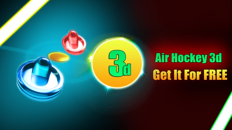 Glow Air Hockey 3: Multiplayer & 3D Xtreme Free