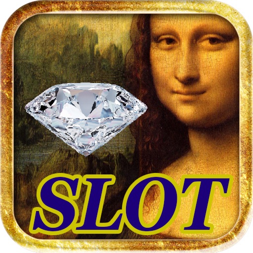 DaVinci Secret Treasure Diamond Slots: Free Casino Slot Machine Icon