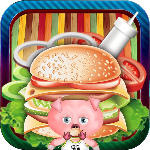 Burger Maker and Delivery for Pig Version icon