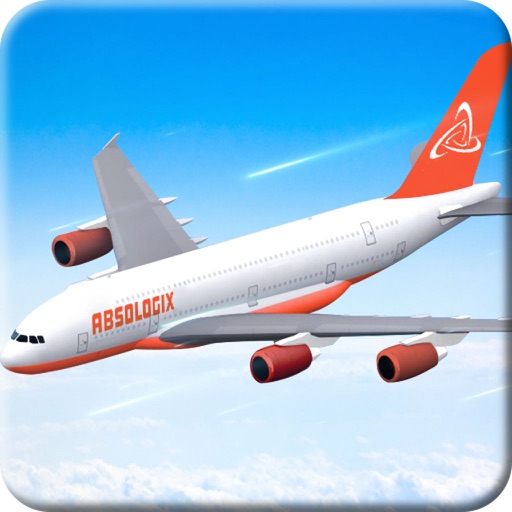 Airplane Flight Simulation 3D Pro - Realistic Jumbo Jet Driving Adventure Icon