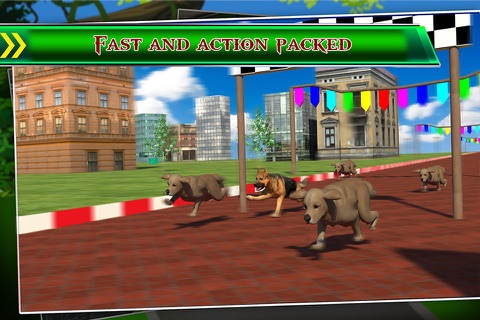 Dog Racing 3D screenshot 2