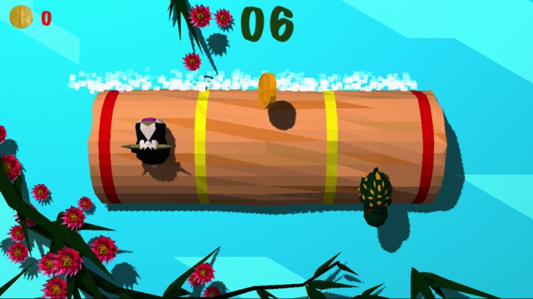 Froggy Log - Endless Arcade Log Rolling Simulator and Lumberjack Game Stay Dry and Dont Fall In The Water! screenshot-3