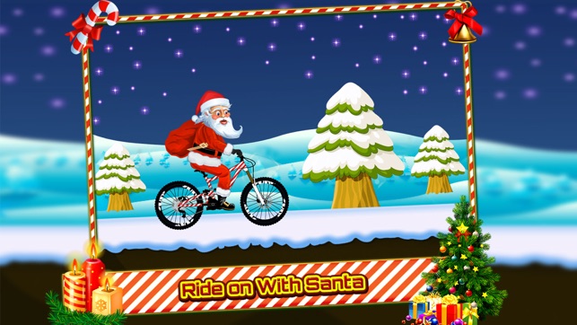 Santa Bike Rider