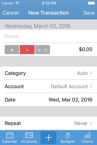 Expense Tracker - Account, Budget Planner & Bills screenshot 3