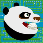 Pac Panda - kung fu man and monsters in 256 endless arcade maze