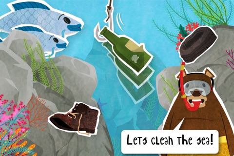 Mr. Bear Sealife - A Fun Underwater World Pro screenshot 4