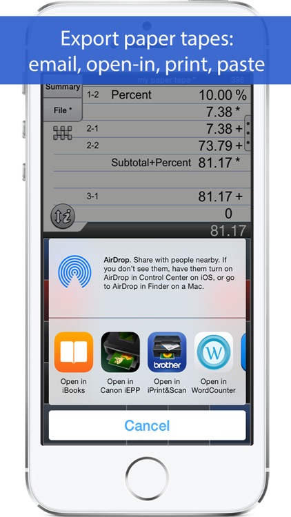Adding Machine Universal: 10 Key Calc screenshot-4
