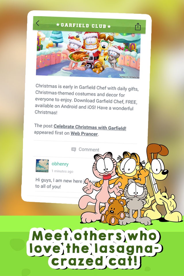 Garfield Club screenshot 3