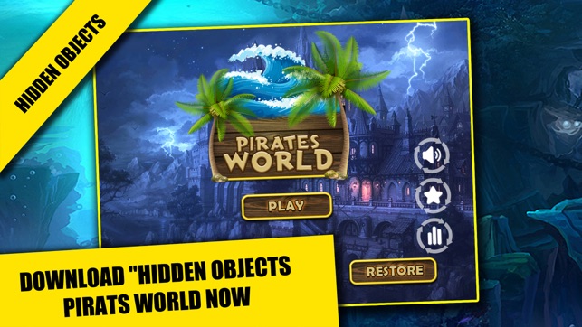Pirates World Hidden objects adventure g