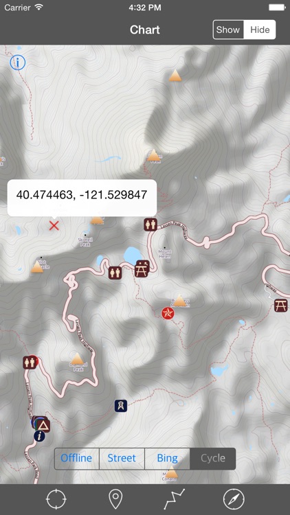 Lassen Volcanic National Park – GPS Offline Park Map Navigator