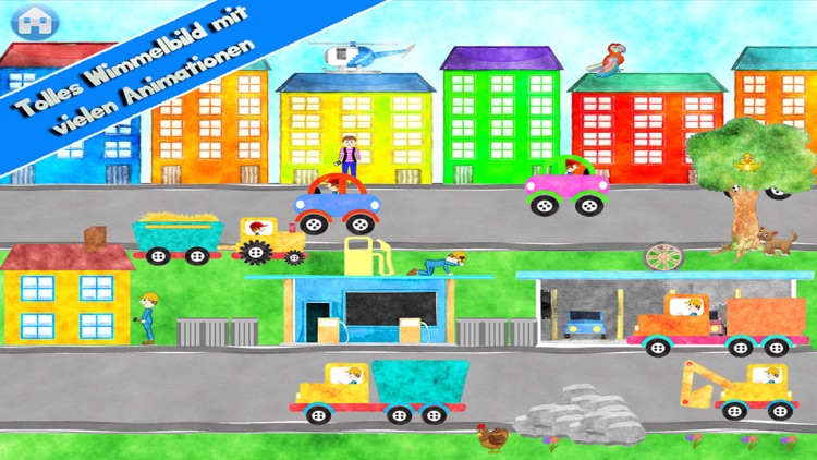 Wimmelbuch Auto und Stadt
