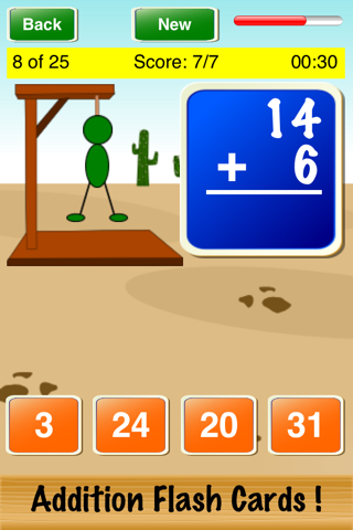 Addition Flash Cards ! screenshot 2