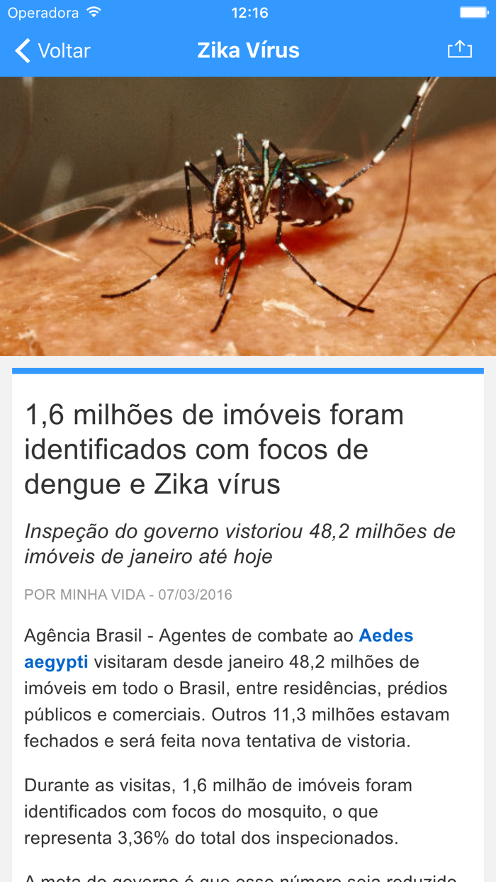 Zika Vírus - Minha Vida
