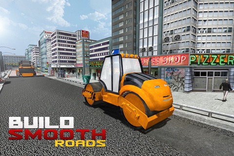 City Road Builder 2016 – Heavy construction cranes simulation game screenshot 2
