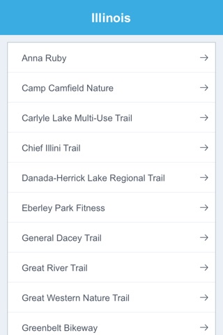 Illinois Recreation Trails screenshot 2