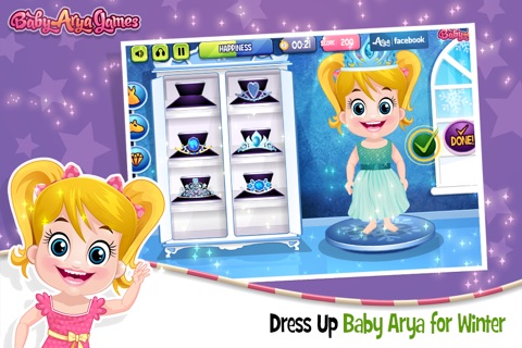 Baby Arya Dress Up screenshot 2