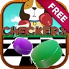 Checkers Board Puzzle Free - “ Dog & Puppies  Game with Friends Edition ”