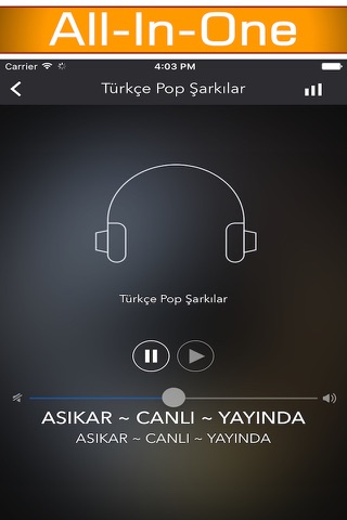 Radio Turkey - Free Turkish music from live fm radios stations ( Ucretsiz Türkiye Müzik Radyo & türk radyolar ) screenshot 3