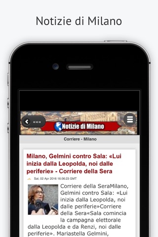 Notizie di Milano screenshot 2