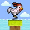 Impossible Spring Ninja Chicken - Clumsy Rooster Simulator