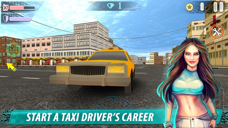 Taxi Simulator 3D - City Drive Deluxe