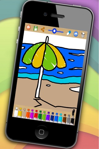 Coloring pages and paint & color drawings - Premium screenshot 2