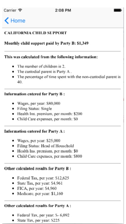 FLS California Child Support Calculator