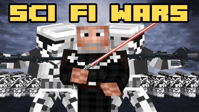 Sci Fi Wars Style 3D Skins For Minecraft PE(圖1)-速報App