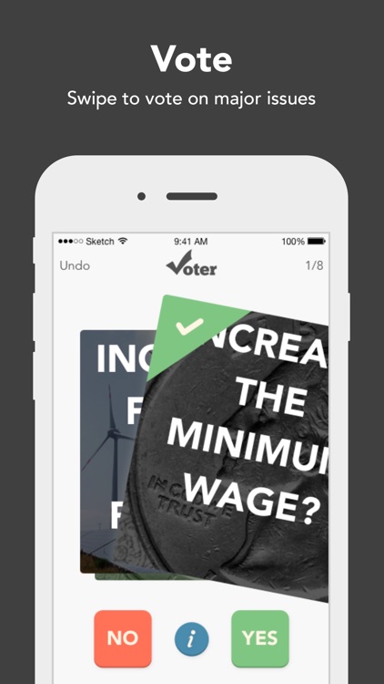 Voter - Matchmaking for Politics screenshot-0