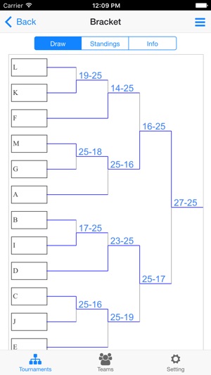 Volleyball Tournament Maker(圖4)-速報App