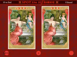 Game screenshot Spot The Difference Victorian Valentine Postcards mod apk