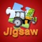 Cartoon Jigsaw Puzzle Box for Tractor Tom has been developed especially for childrens