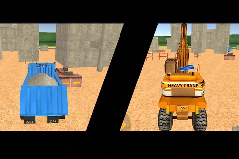 City Heavy Excavator Crane Sim screenshot 2