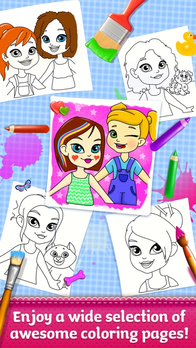 Face Paint Party - Kids Coloring Fun Screenshot 3