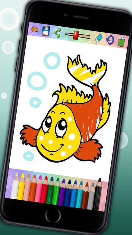 Coloring book of animals (educational game for kids 3 to 6 years old) - Premium